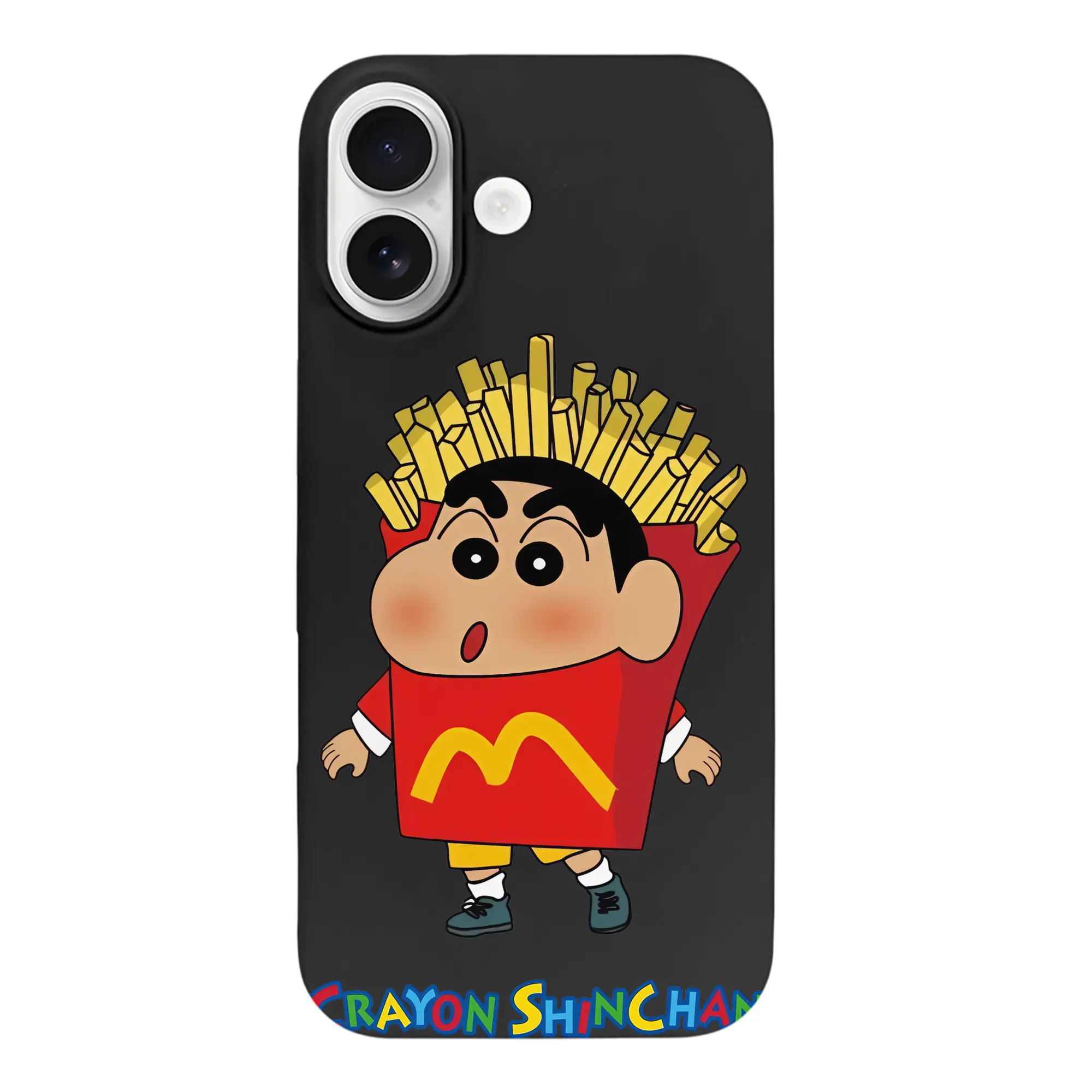 クレヨンしんちゃん グッズ 野原 しんのすけ - iPhone 17 シリーズ シリコンケース 薄型 耐衝撃 指紋防止 ソフトタッチカバー 精密フィット 傷防止 保護ケース iPhone 17/17 Air/17 Pro/17 Pro Max 対応